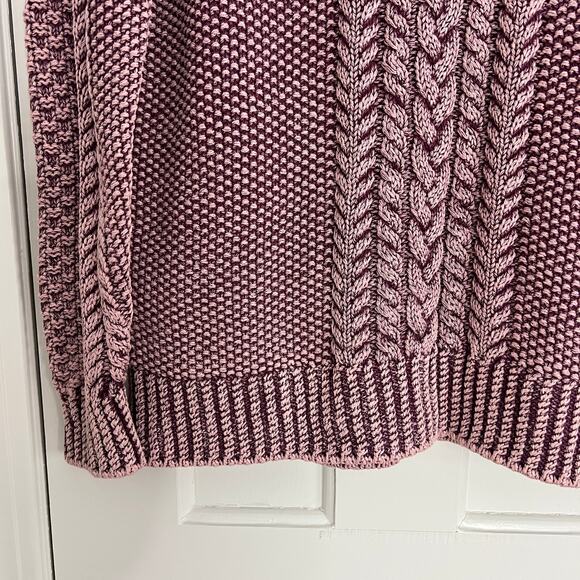 L.L. Bean Women's Pink Crew Neck Sweater - Picture 4 of 8